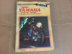 Clymer Manual Yamaha XV700-1100 1981-1987 Service Repair Manual - Picture 1 of 3
