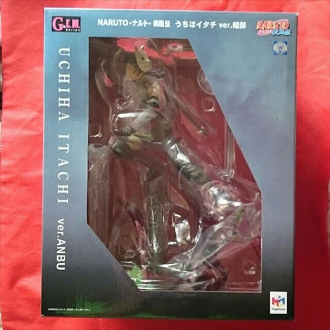 NARUTO Shippuden G.E.M Series Uchiha Itachi Anbu ver. Megahouse Japan NEW Figure Cover
