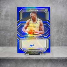 2021 Panini Prizm Draft Picks Moses Wright Penmanship AUTO RC # CP-MWR /149