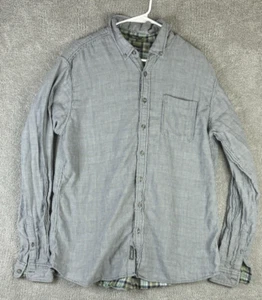 Eddie Bauer Shirt Men's Extra Large Tall Flannel Lined Button Up Striped - Picture 1 of 11