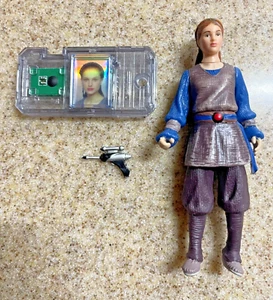 Figura de acción Star Wars Padme Naberrie 1998 Hasbro Episodio I con chip CommTech - Imagen 1 de 2