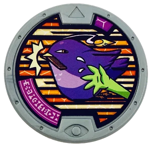 Reloj Peckpocket Original Serie 3 Yo-Kai Yokai Youkai Medalla Metal Medalla - Imagen 1 de 1