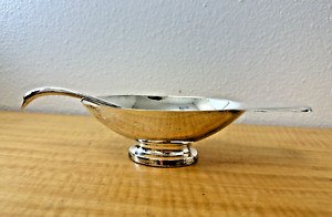 Godinger Gravy Boat and Ladle Swan Design - Heavy Silver Plated
