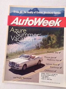 Autoweek Magazine Azure Summer Vacation & Vancouver September 19, 1997 020117RH - Imagen 1 de 1