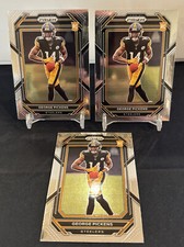 3- 2022 Panini Prizm George Pickens Base Rookie Card No. 329 🏈🔥