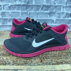 Nike Free 4.0 V3 Livestrong Gray Pink Running Shoes 586296-006 Womens Size 7 - Picture 1 of 11