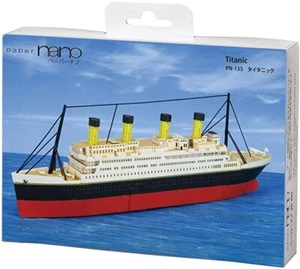 Titanic Paper Nano Kawada Laser Cut Paper Model Kit - Picture 1 of 1
