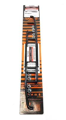 Woodys 6" Flat Top Carbide Runners Wear Bar Arctic Cat Snowmobile - TAT4-9975 - Image 1 of 4