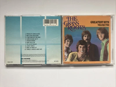 The Grass Roots Greatest Hits Volume Two by The Grass Roots (CD) Very Good Cond Foto 1 de 2
