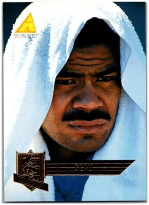 1995 Pinnacle Club Collection #218 Junior Seau - HOF FREE SHIPPING! - Image 1 of 2