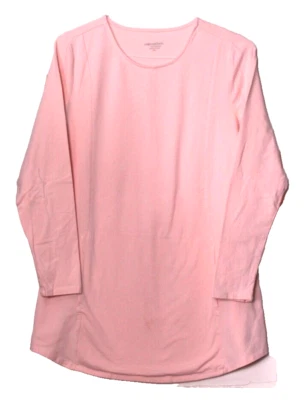 CHADWICK'S REAL COMFORT 运动衫 女士 尺寸 L 粉红色 长袖 轻量级 — 第 1/4 张图片