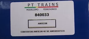 PT TRAINS #840033 HO 40 ' HC Container AMFICON Road # AMFU 854733 9 - Picture 1 of 10