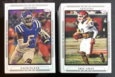 2023 Sage Artistry Football Silver Cards Singles You Pick