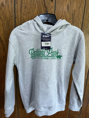 BNWT YOUTH LARGE BELMONT PARK BELMONT STAKES HOODIE Cover