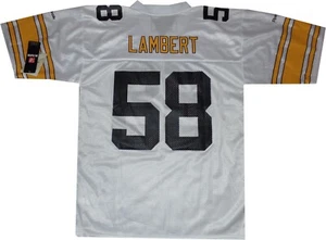 Pittsburgh Steelers Jack Lambert weiß Throwback 7167A Reebok Trikot NEU Etikett - Bild 1 von 5