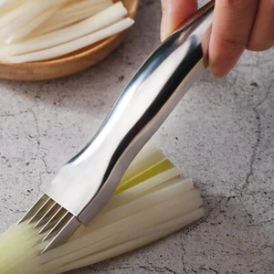 Cortador De Vegetales Y Cebolla, Utensilios De Cocina Con Cuchillas 1 ud. - Picture 1 of 5