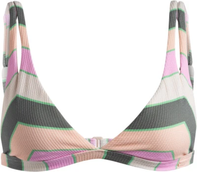 ROXY Bikini Bademode VISTA STRIPE FIXED TRIANGLE Bikinioberteil 2024 agave green - Bild 1 von 4