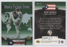 2006 Upper Deck Future Stars World Green /499 Dicky Gonzalez #WBC-22