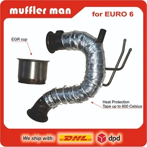 Edelstahl Downpipe VW Golf 7 , Golf 7 Variant 1.6 TDI 2013-20 DDYA, DGTE - Afbeelding 1 van 3