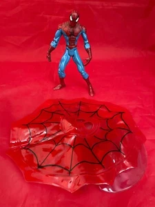 C Marvel Web Splasher Spiderman 6” ToyBiz Figure 2002 Complete with inflatable - Picture 1 of 2
