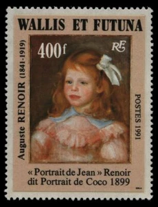 Wallis & Futuna 1991 - Mi-N.o 598 ** - Estampillada sin montar o nunca montada - Autoadhesiva - Pinturas / Pinturas - Imagen 1 de 1