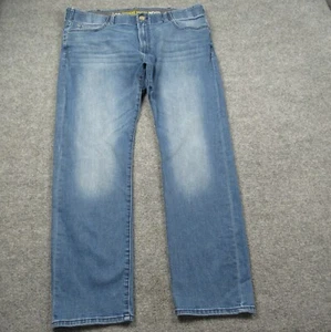 Lee Jeans Mens 40x30 Blue Extreme Motion MVP Slim Fit Straight Leg Stretch Denim - Picture 1 of 10