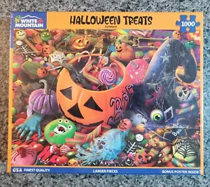 NEU White Mountain HALLOWEEN LECKEREIEN 1000 Stück Puzzle Kunst von Eduard - Bild 1 von 6