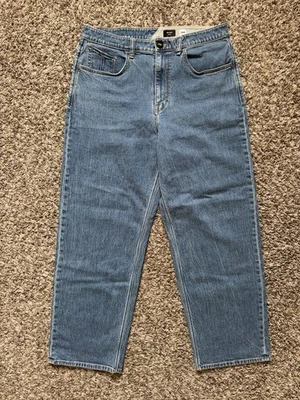 Volcom Billows Loose Fit Blue Denim - 34 Waist - Preowned - Image 1 of 4