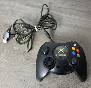 Mando Xbox Duke Original Cableado Negro - Modelo X08-17160 Probado 🎮💥 - Imagen 1 de 7