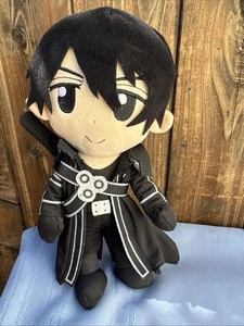 Sword Art Online Kirito Plush Doll 11" Anime Plush - Picture 1 of 3