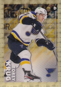 2022-23 TOPPS CROMADA NHL PEGATINA #1/1 SUPERFRACTOR #439 TOREY KRUG-BLUES 1/1 - Imagen 1 de 2