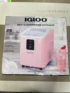Iglu 26 lb. Eismaschine - Rosa - Bild 1 von 3