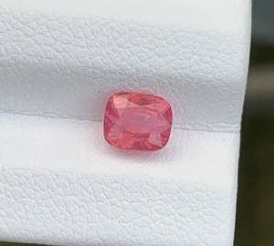 Bezaubernder 0,94ct rosa Mehenge Spinell - 5mm lose Edelstein Kissenschliff Tansania - Bild 1 von 19