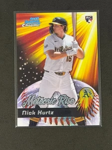 Nick Kurtz - 2025 Bowman Chrome Meteoric Rise Insert Rookie RC #MR-7 Menge - Bild 1 von 1