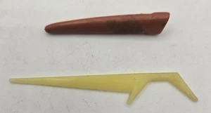 HARD-TO-FIND GLOW in the Dark 1983 Galoob John BLACKSTAR Star Sword + Sheath - Picture 1 of 7