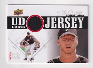 Camiseta usada Upper Deck UD 2009 #UDGJ-RH ROY HALLADAY Toronto Blue Jays - Imagen 1 de 2