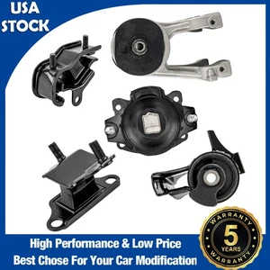 Set of 5 Engine Transmission Mount Front Rear For 2005-2006 Honda Odyssey 3.5L - Foto 1 di 12