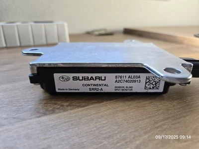 Subaru 87611AL03A SRR2-A Blind Spot Monitor Sensor - Image 1 of 2