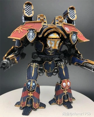 Warhammer 40,000 Adeptus Titanicus Warlord Battle Titan Imperial Knights Painted GW - Изображение 1 из 4