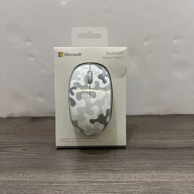 MICROSOFT BLUETOOTH MOUSE (NIGHTFALL ARCTIC CAMO 8KX-00001    1929 - Image 1 of 4