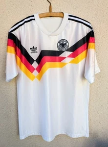 ORIGINAL Adidas DFB Deutschland Trikot WM 1990 Größe L Vintage - Bild 1 von 9