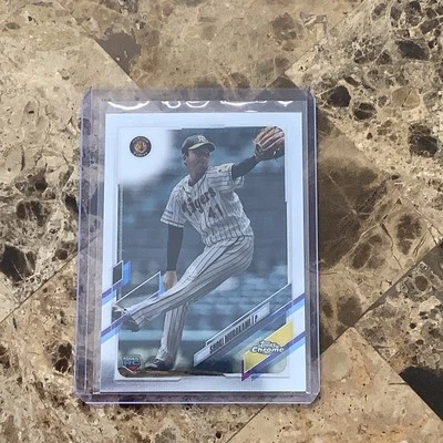 2021 Topps Chrome NPB Shoki Murakami #65 Rookie Hanshin Tigers RC A-38 - Image 1 of 2