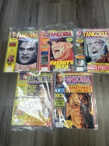 FANGORIA MAGAZINES # 105,106 107 160,161 FREDDIES DEAD DOLLY DEAREST VG + - Foto 1 di 1