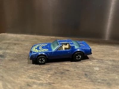 De colección 1977 Mattel Inc Hot Wheels Hot Bird - Azul ¡Bonito! Foto 1 de 4