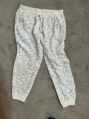 J. Joggers Crew Vintage de felpa de algodón polar talla XL moteado crema/negro AT807 Foto 1 de 4