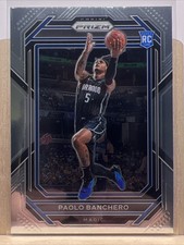 2022-23 Panini Prizm Paolo Banchero Rookie Card. 