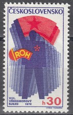 CSSR / Ceskoslowensko Nr. 2079** 8.Gewerkschaftskongreß