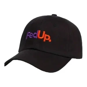 Gorra FedUp estilo béisbol ajustable negra unisex - Imagen 1 de 5