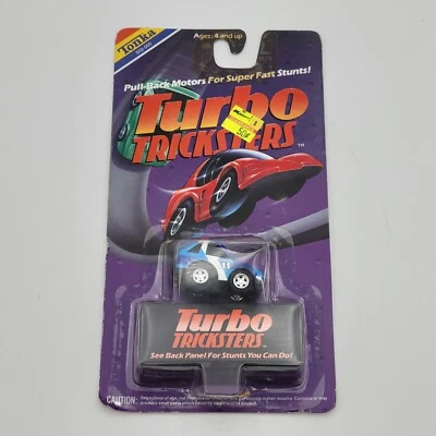 De colección 1989 Tonka Turbo Tricksters Pull Back #019 Toyota Kmart Penny Racer Nuevo en Paquete Foto 1 de 4