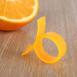 5Pcs Plastic Finger Shape Lemons Orange Peeler Cutter Tool Kitchen W0Z0 - Picture 1 of 8